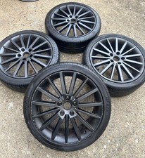 ✅ GENUINE SKODA OCTAVIA VRS MATCH EDITION BLACK EDITION 5x112 ALLOY WHEELS OEM 