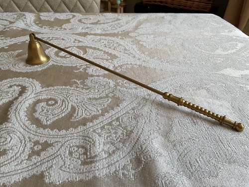 Brass candle snuffer - brass,