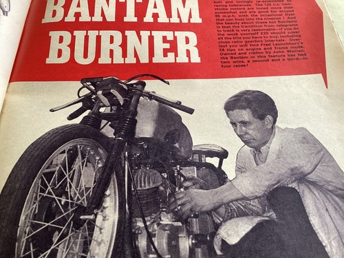 Bsa bantam burner - tuning, tips