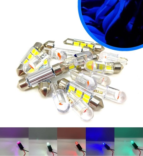 Blue interior led bulb kit - interior,