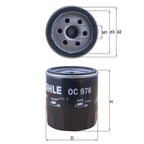 Oil filter for daihatsu hijet - oil,