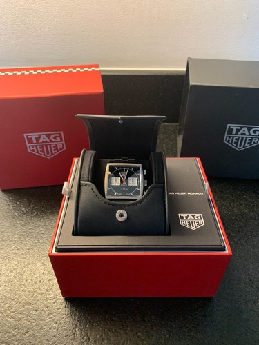 Tag heuer monaco - men's, black