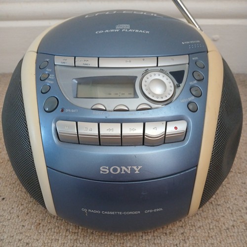 Sony cfd e90l radio fm - e90l, am/fm