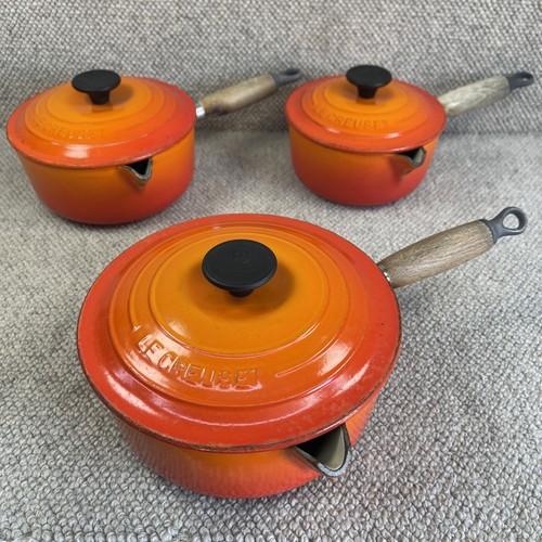 Creuset volcanic orange - le,