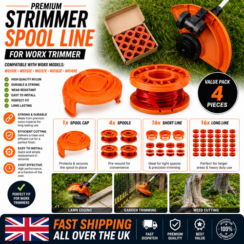 Strimmer line spool cap - spool,