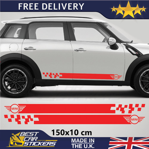 For mini cooper side stripe - for,