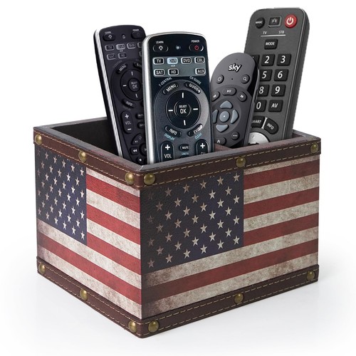 Wooden remote control holder - remote,