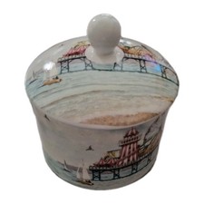 Fine China Sugar Bowl With Lid