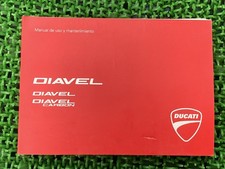 Diavel Owner's Manual, Ducati