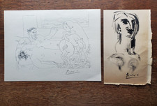 Pablo Picasso two items. One