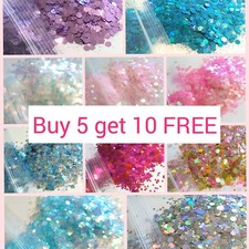 Chunky Glitter Mixes 5g 10g