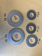 Bucket Shim Pack for Excavators & Diggers (4x1mm, 4x2mm & 4x3mm) jcb kubota cat 