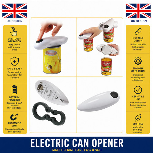 Electric can opener - opener, automatic