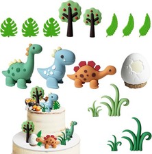 Benaewa 16 Pcs Dinosaur Cake