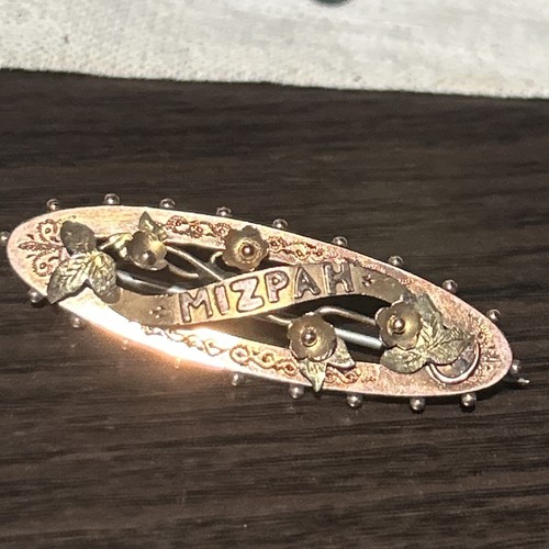 Antique 9ct solid rose - antique,