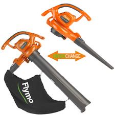 Flymo PowerVac 2700 Electric Garden Blower Vacuum - Silver Grade