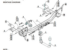 DETACHABLE Tow Bar For LR