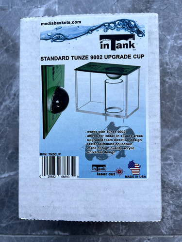 New intank skimmer cup - cup, upgrade