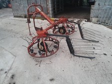 PZ 300 Series haybob hay/straw tedder/rake, Kuhn, Vicon, Weaving, Meskerol