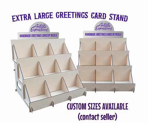 Large greetings card display - greetings,