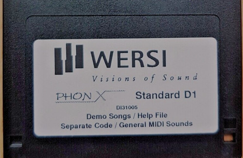 Wersi disk phonx - d1,