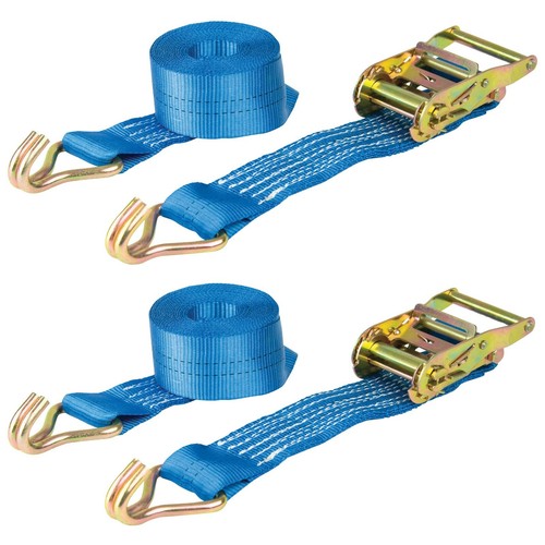 Ratchet straps 50mm pair - 7m, x