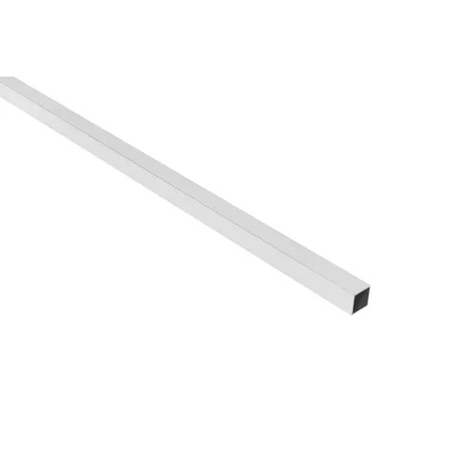 Aluminium square tube 25mm - aluminium,