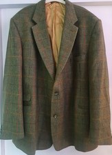 Lovat Tweed Herringbone Green