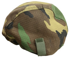 Combat Helmet Cover Ripstop Reversible DPM Camo Tactical Black Airsoft Military