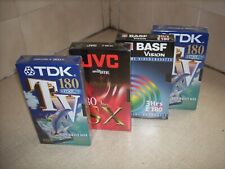 TDK TV180 x 2, BASF E180, JVC