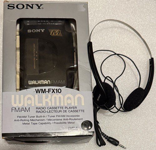 Sony fx10 walkman cassette - sony, wm-fx10