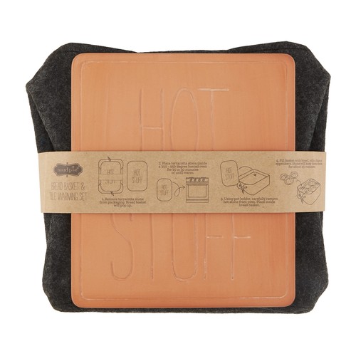Mud pie bread basket - mud,
