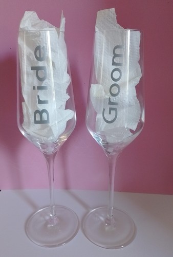 Personalised bride groom - &,