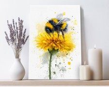 Bumble Bee Canvas Wall Art