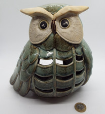 STUDIO POTTERY LARGE OWL NIGHT