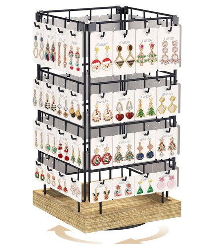 Earring card display - card, for
