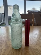 Vintage Glass Bottle with Ball Collectible Item