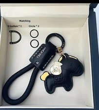 Black Novelty Horse Key Ring / Handbag Jewellery