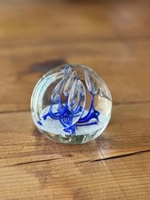 Original Caithness Scotland Glass Paperweight 'Go Between' 