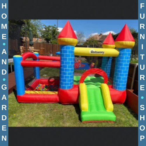 Inflatable bouncy trampoline - inflatable,
