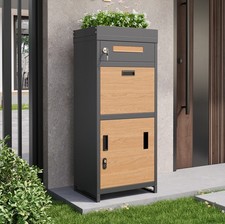 Parcel Box Metal Post Large