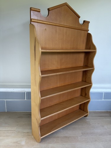 Vintage wooden display shelves - vintage,