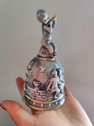 Capodimonte pottery cherub - capodimonte,
