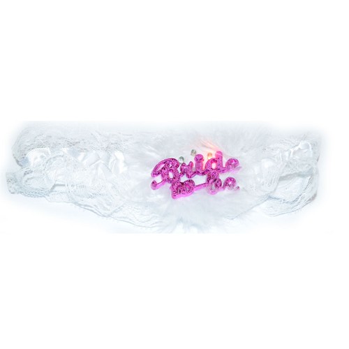 Bride flashing garter - bride, be