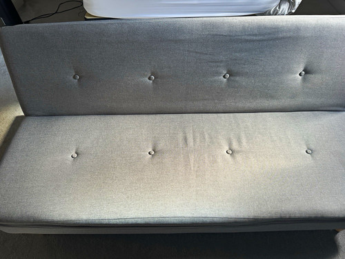Made grey fabric - made, sofa