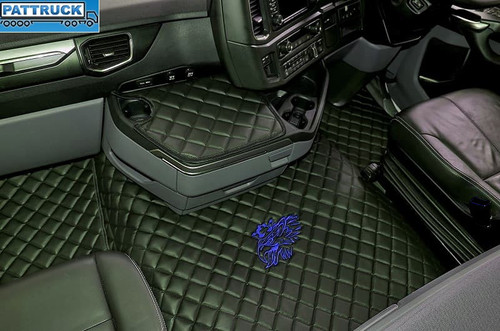 Eco leather floor mats set - eco,