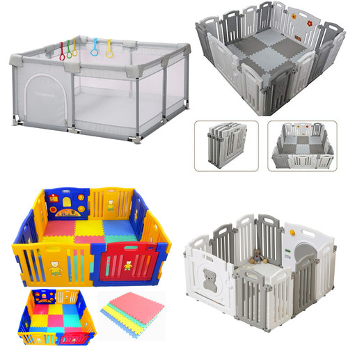 Used baby playpen plastic play - playpen,