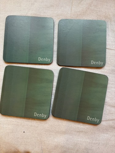Denby greenwich coasters - -,