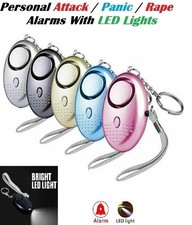 Safety Security Panic Alarm Police Approved Loud 140db Alarm Rape Attack Keyring