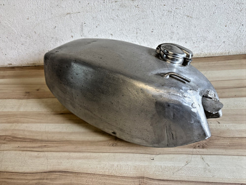 Vintage alloy petrol tank - vintage,